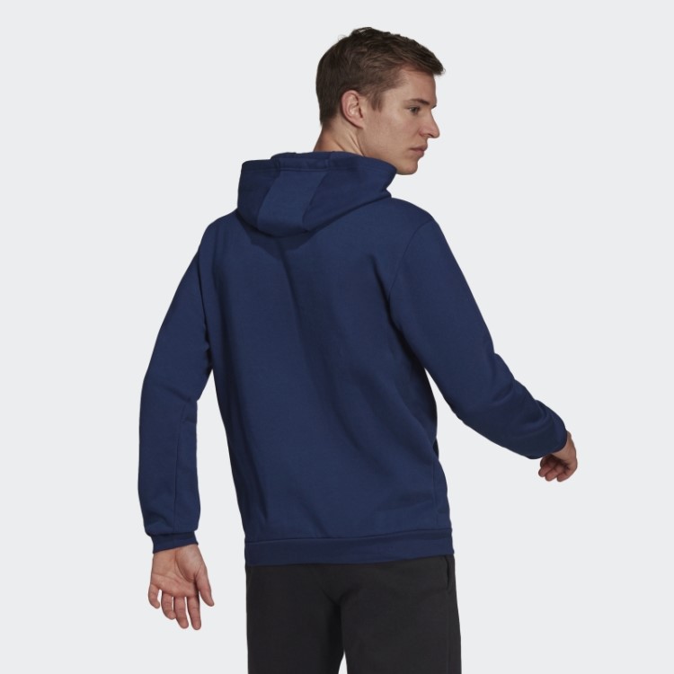 Adidas Entrada 22 Sweat Com Capuz Azul Marinho