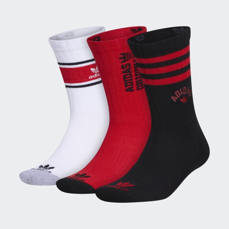 Meias Pretas Novas Da Equipe De Preparação 3 Pares Adidas