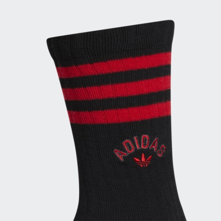 Meias Pretas Novas Da Equipe De Preparação 3 Pares Adidas