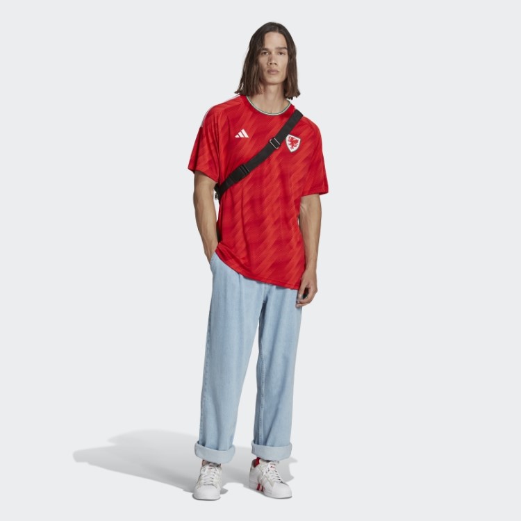 Adidas Wales 22 Home Jersey Vermelho