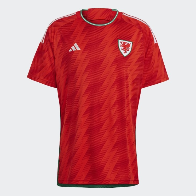 Adidas Wales 22 Home Jersey Vermelho