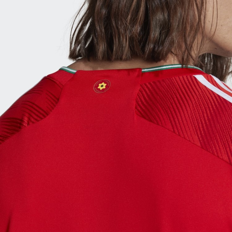 Camisa Vermelha Adidas Wales 22