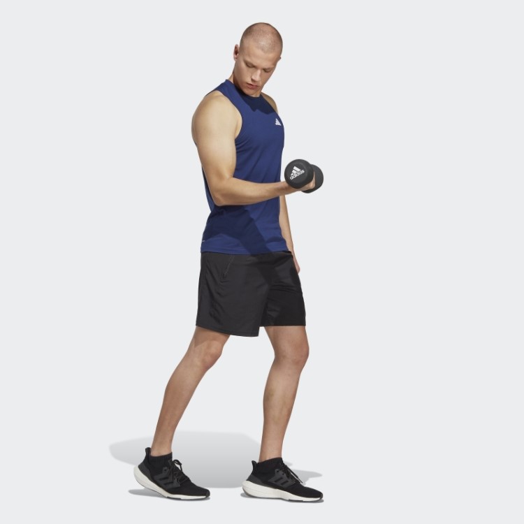 Regata De Treino Feelready Azul Escuro Essencial Para O Trem Adidas