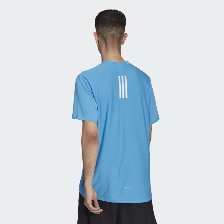 T-shirt Azul Designed 4 Training Heat.rdy Hiit Adidas