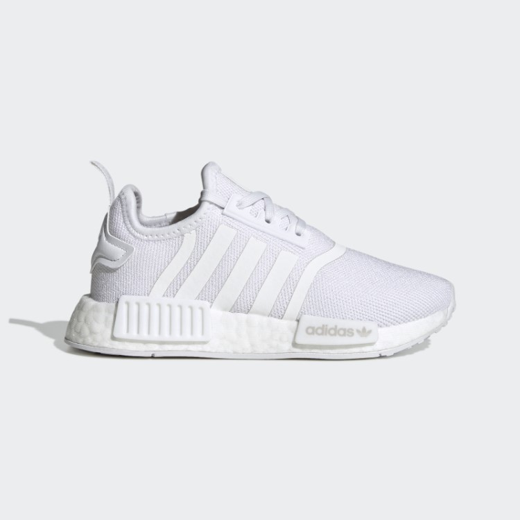 Sapatos Brancos Adidas Nmd-r1 Refinados