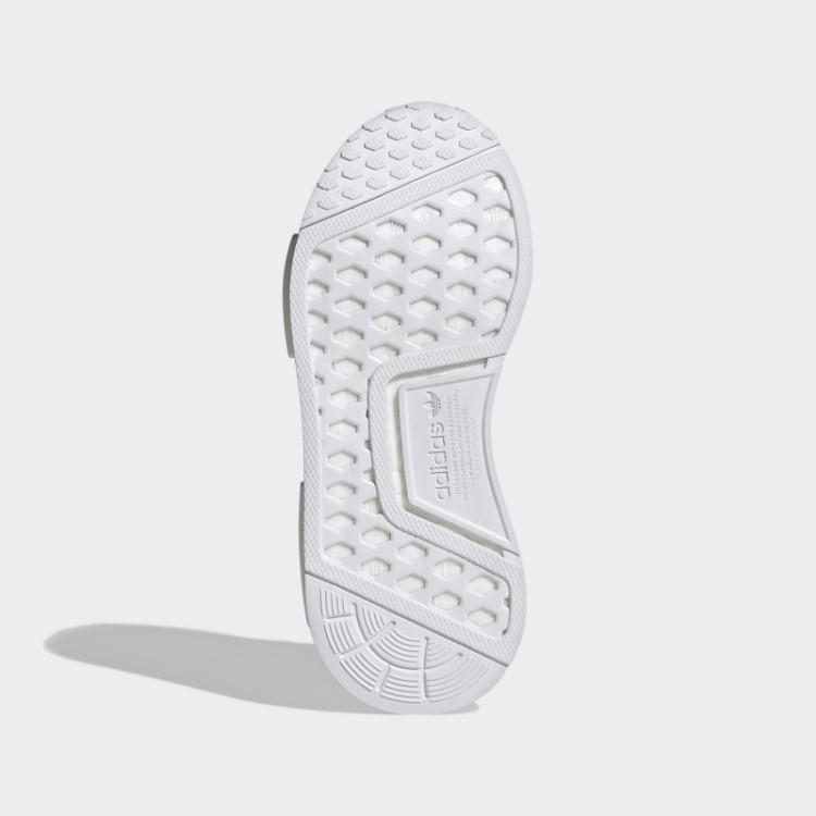 Sapatos Brancos Adidas Nmd-r1 Refinados