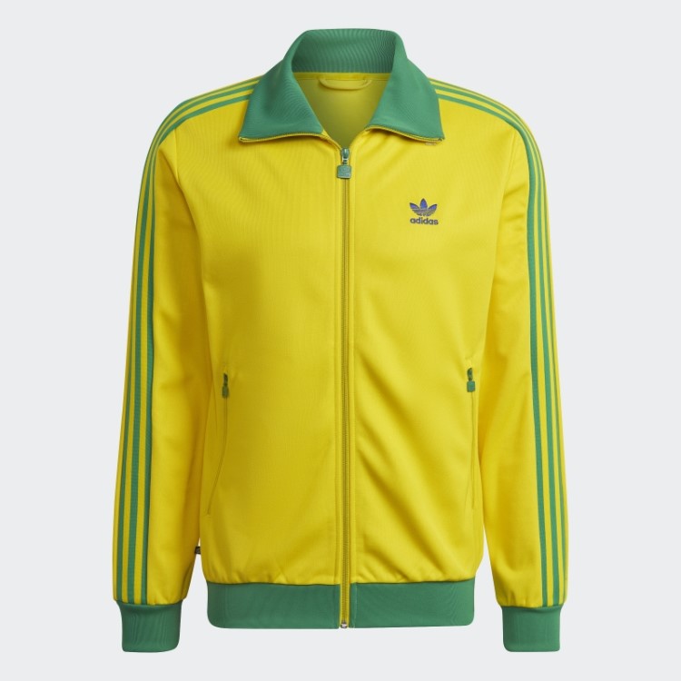 Jaqueta Beckenbauer Amarela Adidas