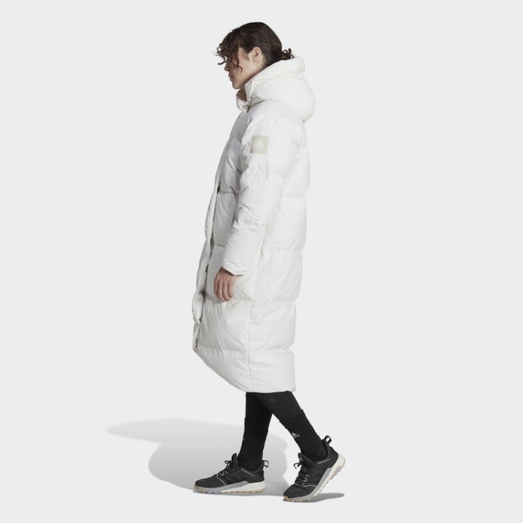 Casaco Branco Adidas Big Baffle Down