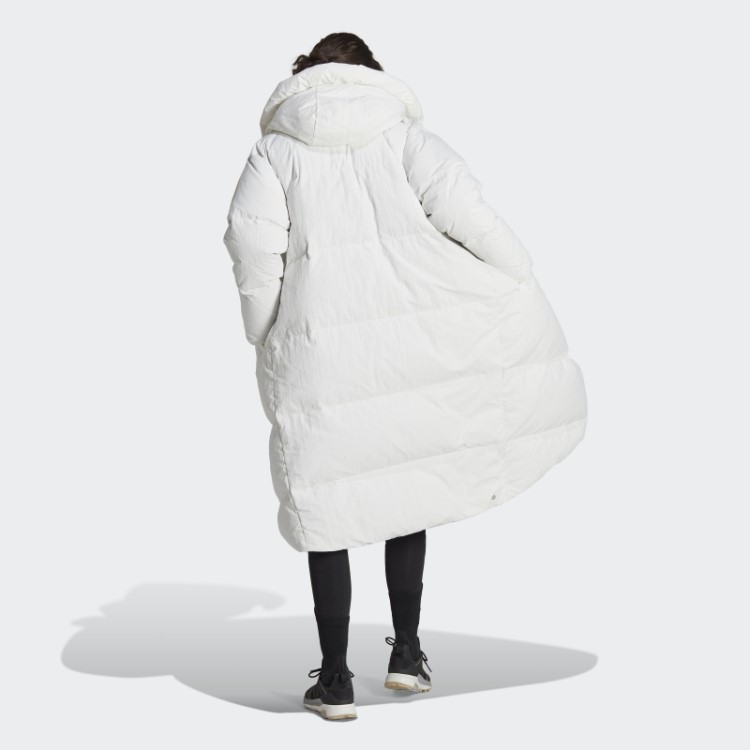 Casaco Branco Adidas Big Baffle Down