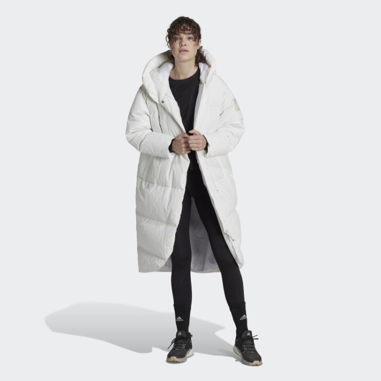 Casaco Branco Adidas Big Baffle Down