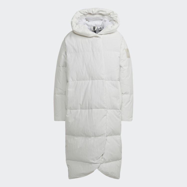 Casaco Branco Adidas Big Baffle Down