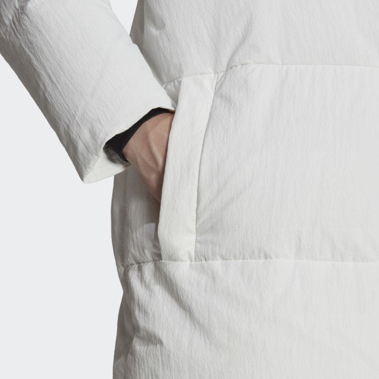 Casaco Branco Adidas Big Baffle Down