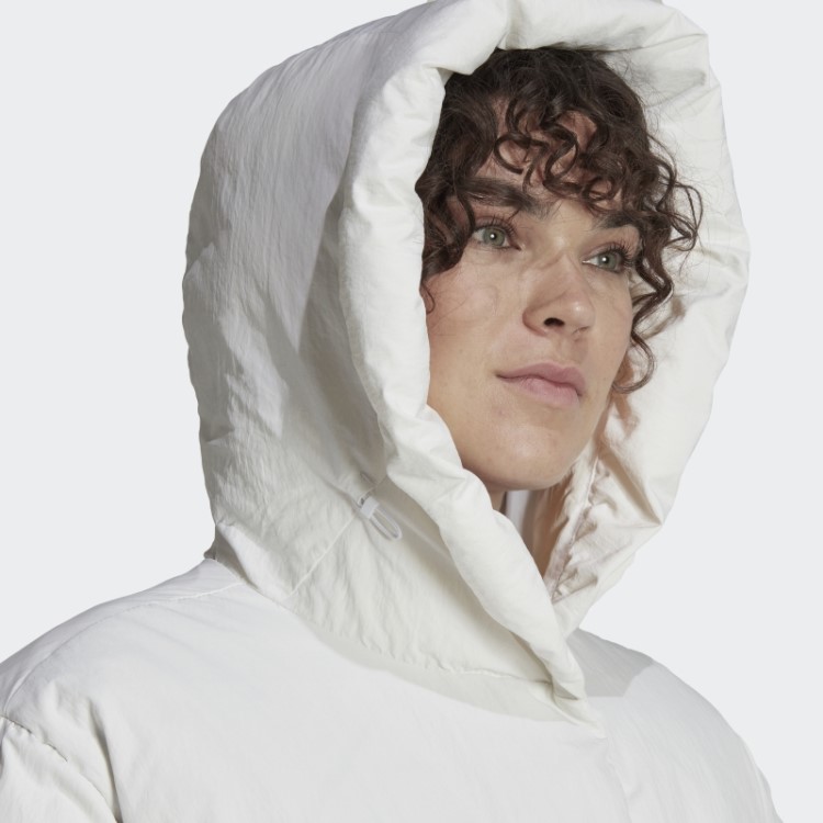 Casaco Branco Adidas Big Baffle Down