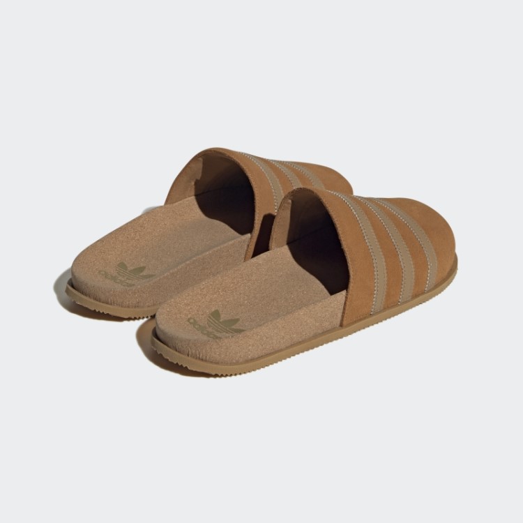 Chinelos Adimule Lea Castanho Claro Adidas