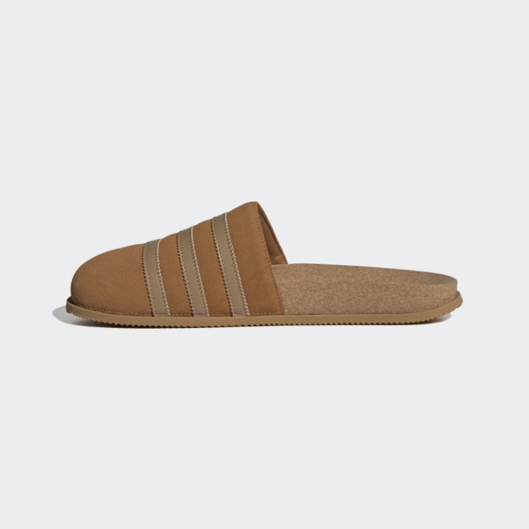 Chinelos Adimule Lea Castanho Claro Adidas