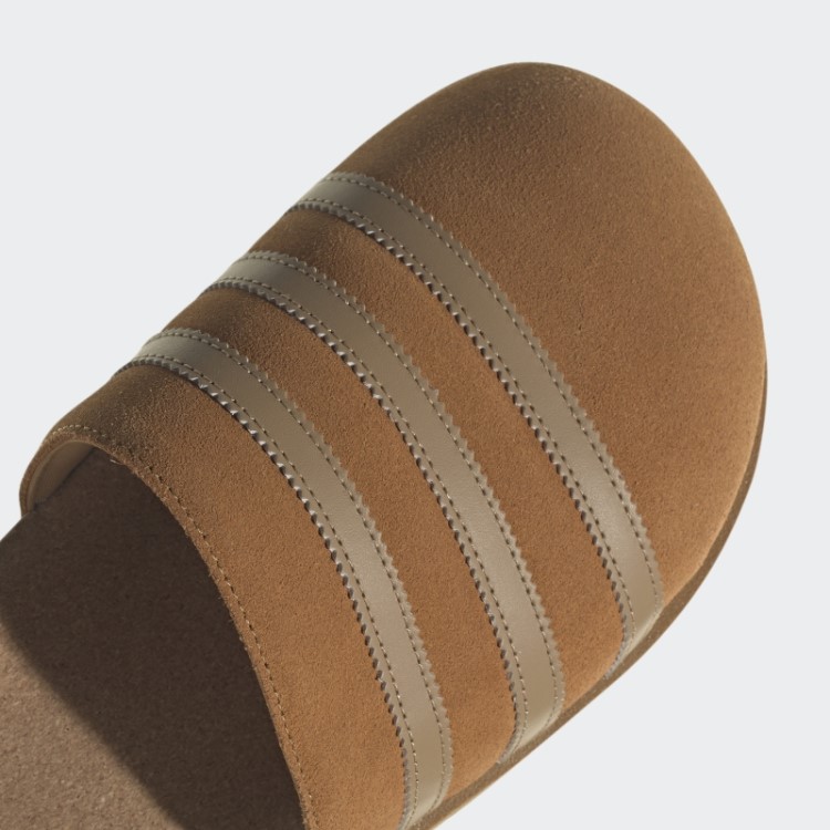 Chinelos Adimule Lea Castanho Claro Adidas