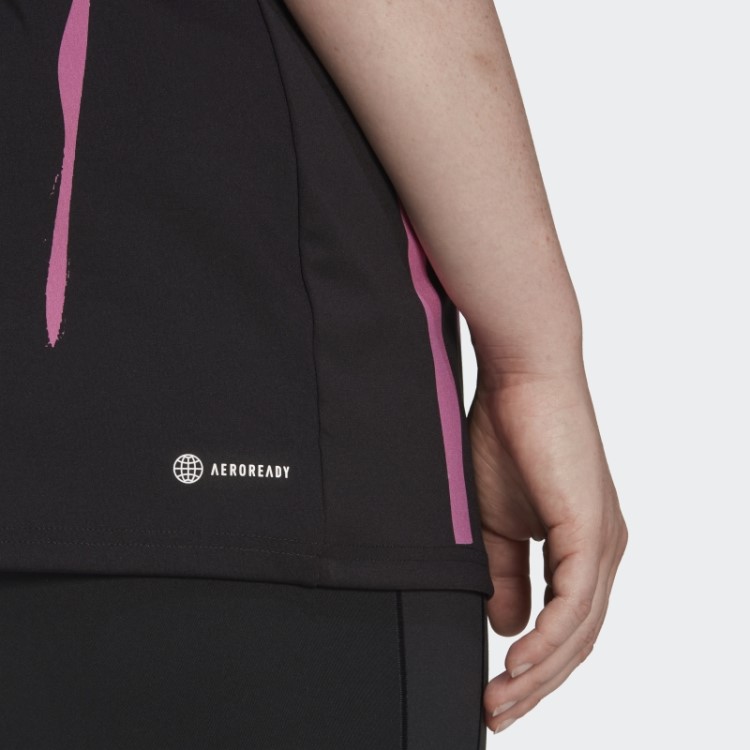 Adidas X Thebe Magugu Tênis Nova York Y-tanque (tamanho Grande) Moda Preta