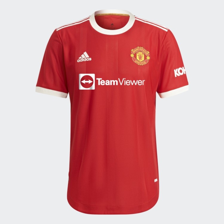 Manchester United 21/22 Home Autêntico Jersey Adidas Real Red