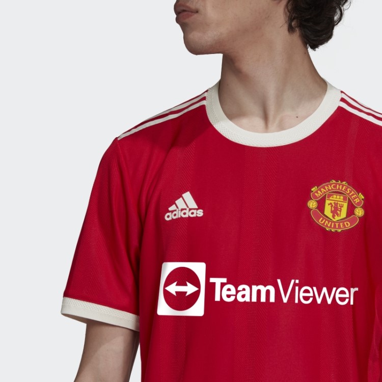 Manchester United 21/22 Home Autêntico Jersey Adidas Real Red