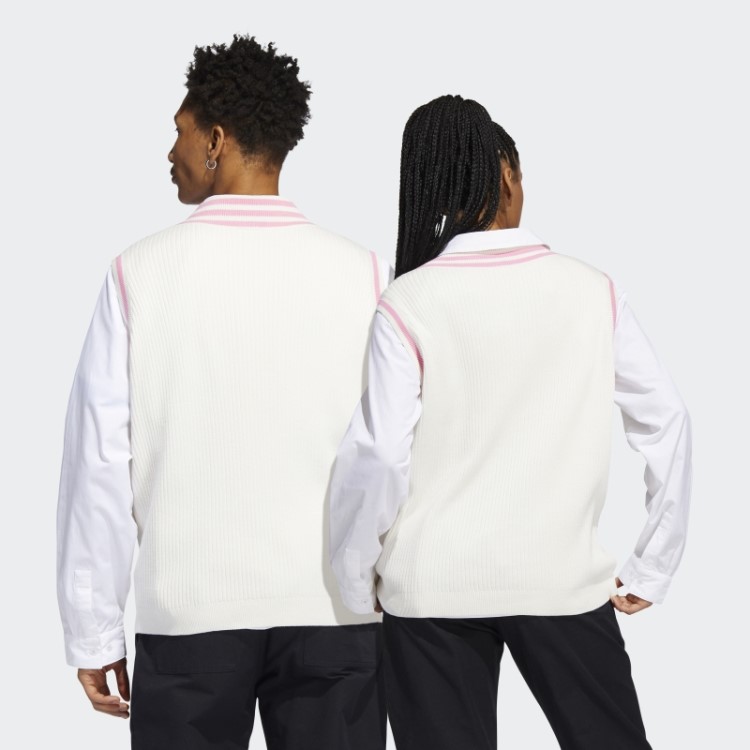 Colete Suéter Adidas Maxallure Branco (gênero Neutro)