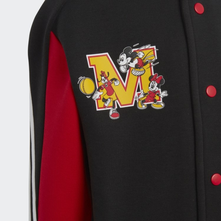 Jaqueta Preta Adidas X Disney Mickey Mouse Fashion