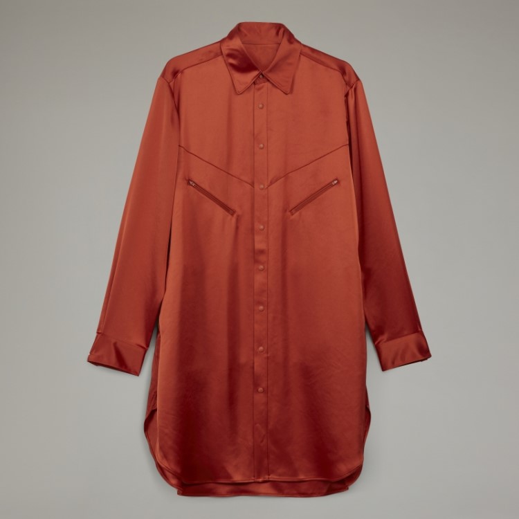 Adidas Classic Tech Vestido Camisa De Seda