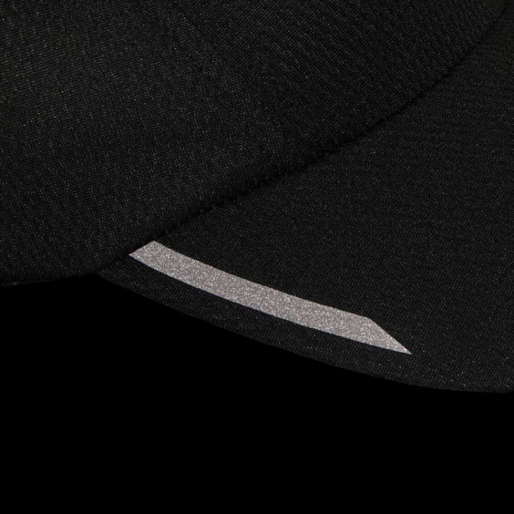 Boné Running Aeroready Com Quatro Painéis Em Mesh Preto Adidas