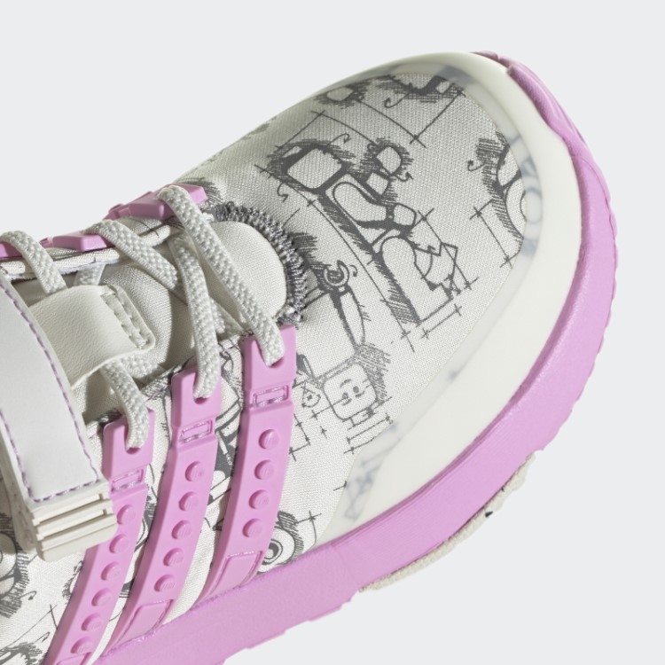 Tênis Branco Adidas X Lego Racer Tr