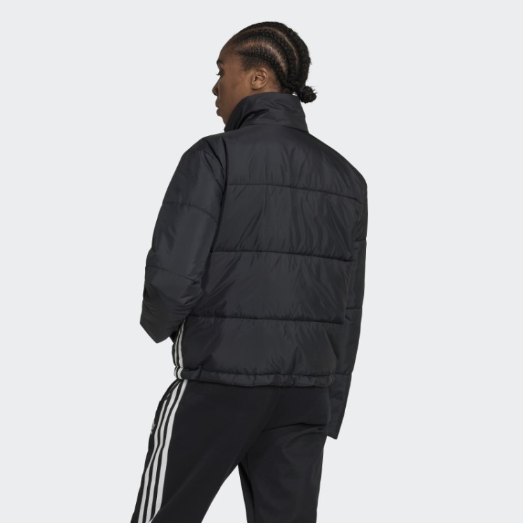 Jaqueta Puffer Preta Adidas