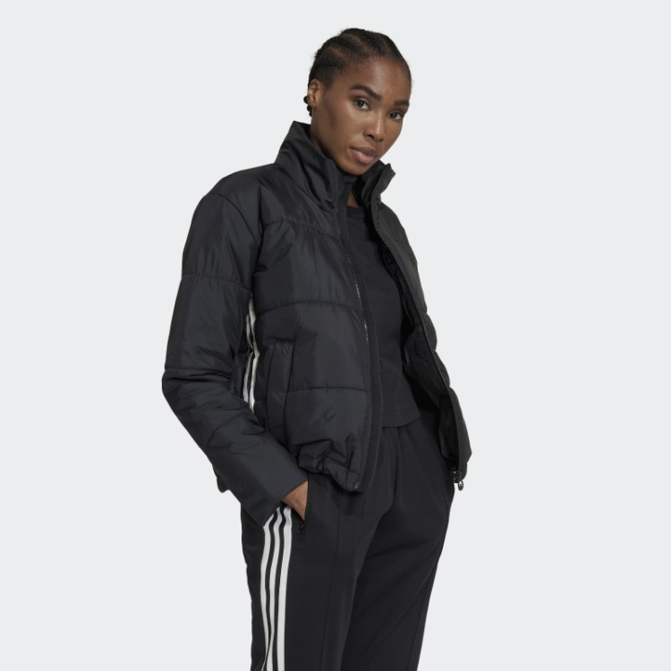 Jaqueta Puffer Preta Adidas
