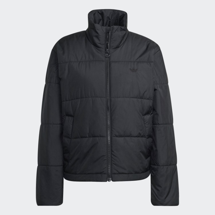 Jaqueta Puffer Preta Adidas