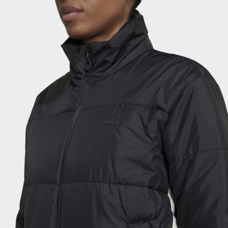 Jaqueta Puffer Preta Adidas