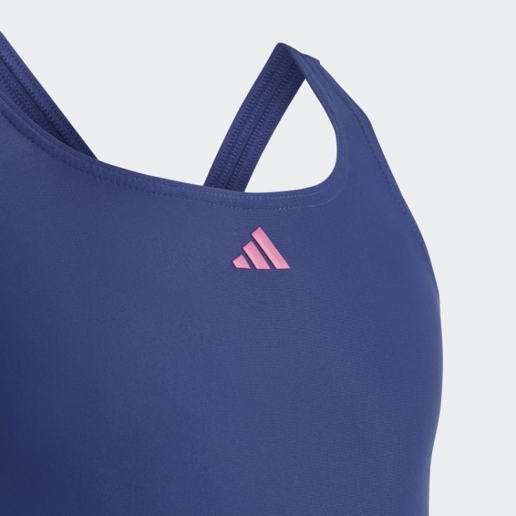 Maiô Corte 3 Listras Adidas Vitória Azul