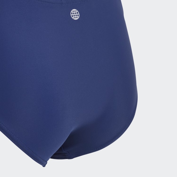 Maiô Corte 3 Listras Adidas Vitória Azul