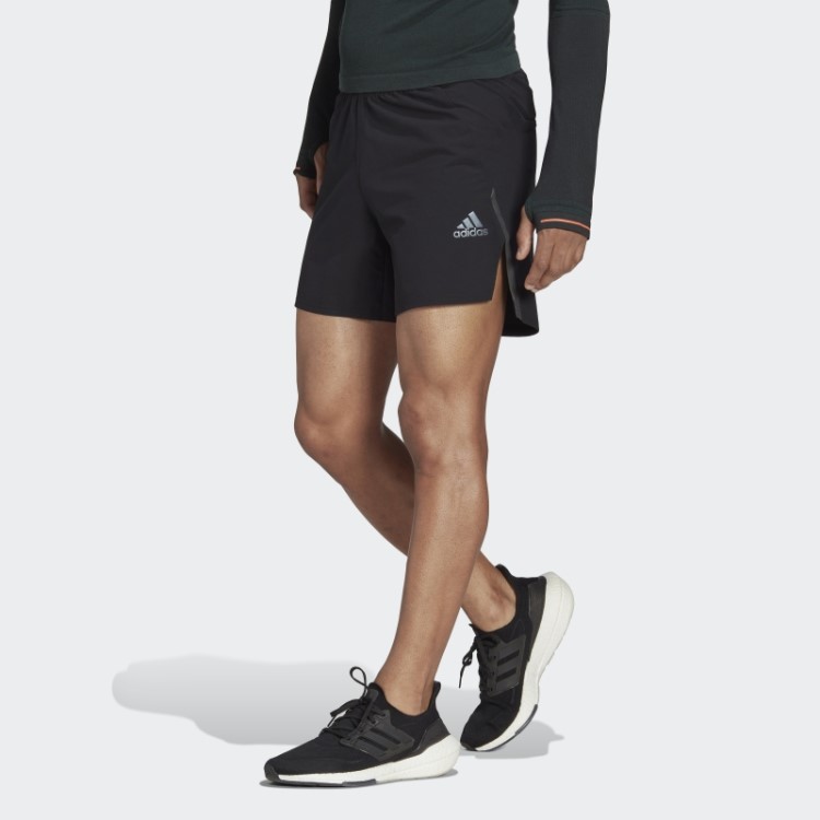Bermuda De Corrida Preta X-city Adidas