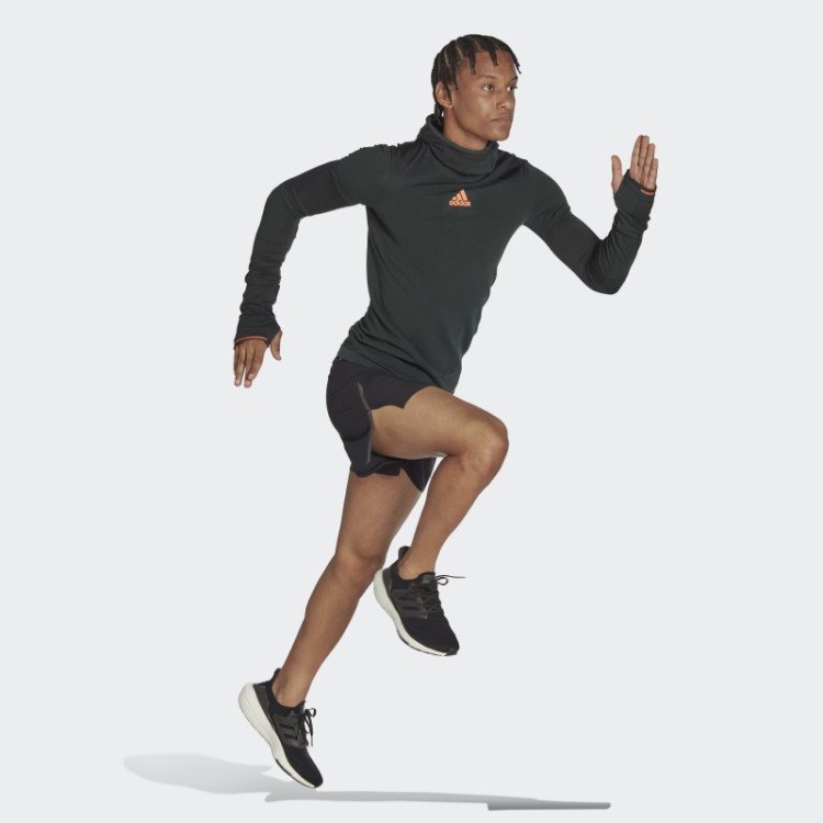 Bermuda De Corrida Preta X-city Adidas