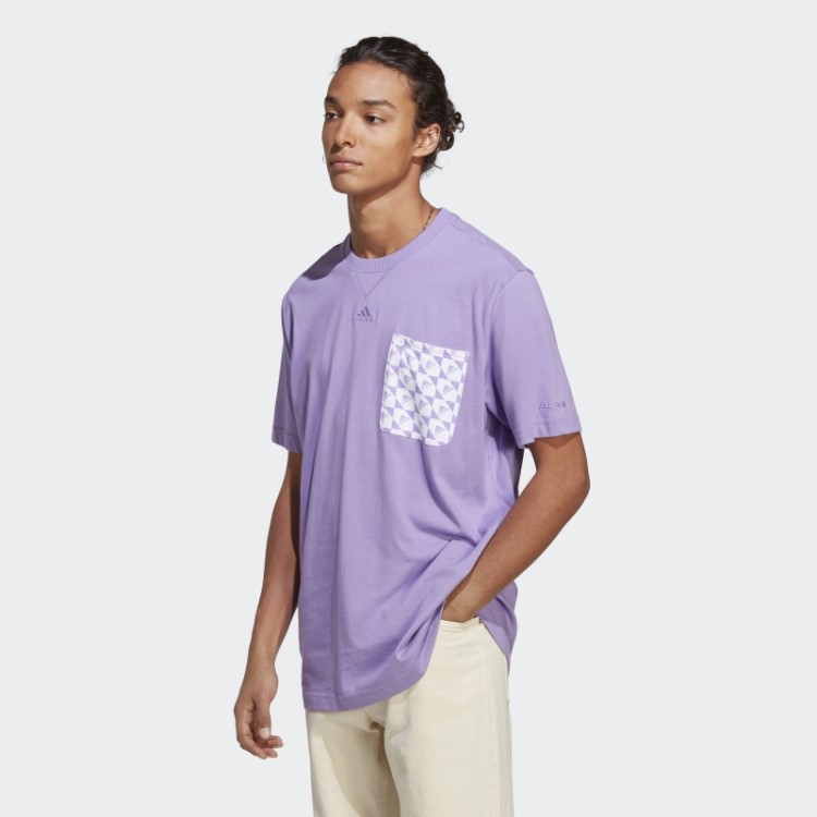 Camiseta Toda Szn X Logomania Violeta Adidas