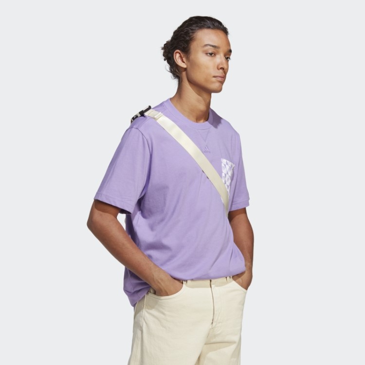 Camiseta Toda Szn X Logomania Violeta Adidas