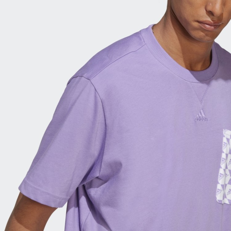 Camiseta Toda Szn X Logomania Violeta Adidas