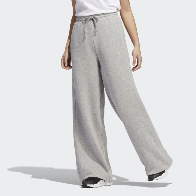 Todas As Calças Largas De Lã Szn Cinza Médio Adidas