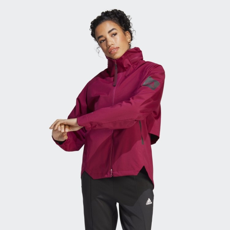 Casaco Myshelter Rain.rdy Adidas Berry