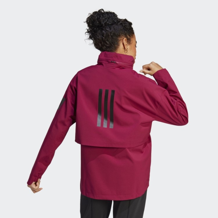 Casaco Myshelter Rain.rdy Adidas Berry