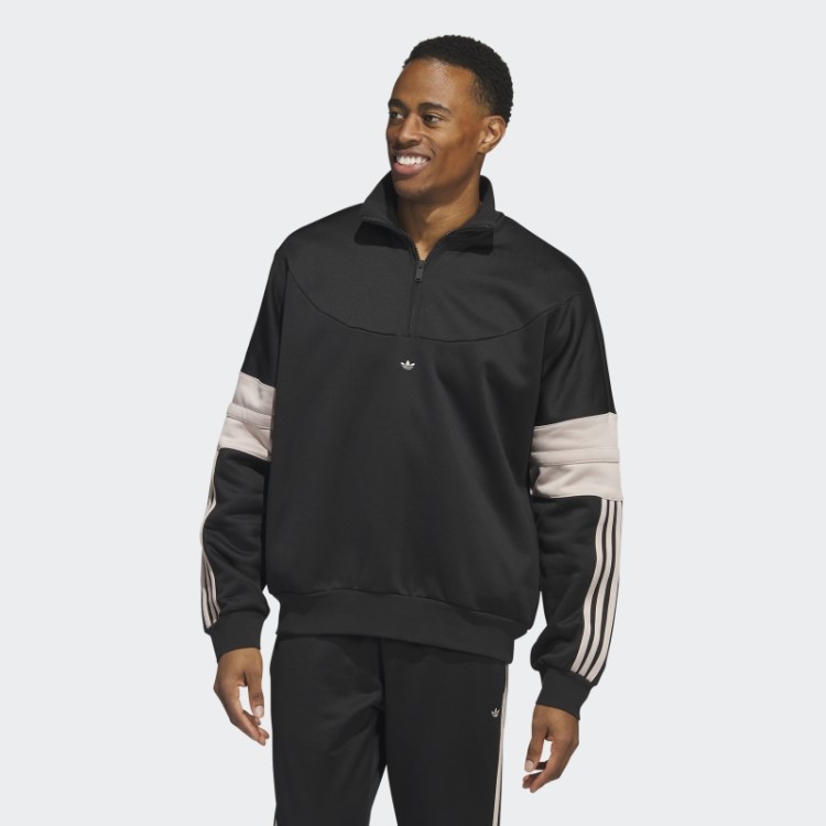 Jaqueta De Aquecimento De Basquete Adidas Preta
