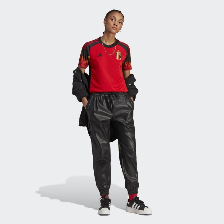 Adidas Belgium 22 Home Jersey Preto Quente