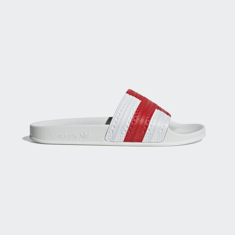 Chinelos Vermelhos Adilette Adidas