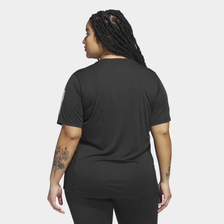 Adidas Possui A Camiseta Run (tamanho Grande) Preta
