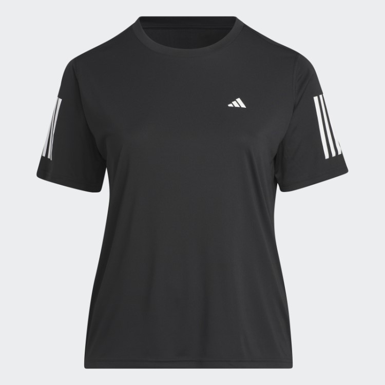 Adquira A Camiseta Run (tamanho Grande) Preta Adidas