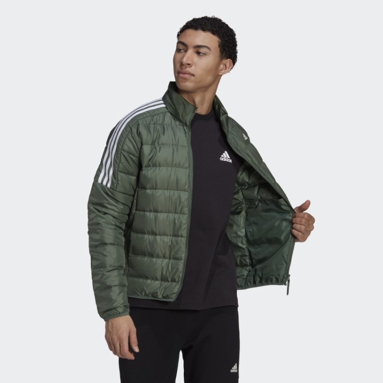 Jaqueta Essencial Adidas óxido Verde