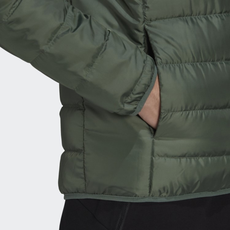 Jaqueta Essencial Adidas óxido Verde