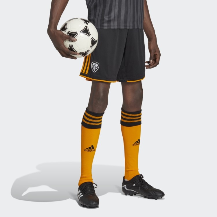 Adidas Leeds United Fc 22/23 Terceiro Calção Preto